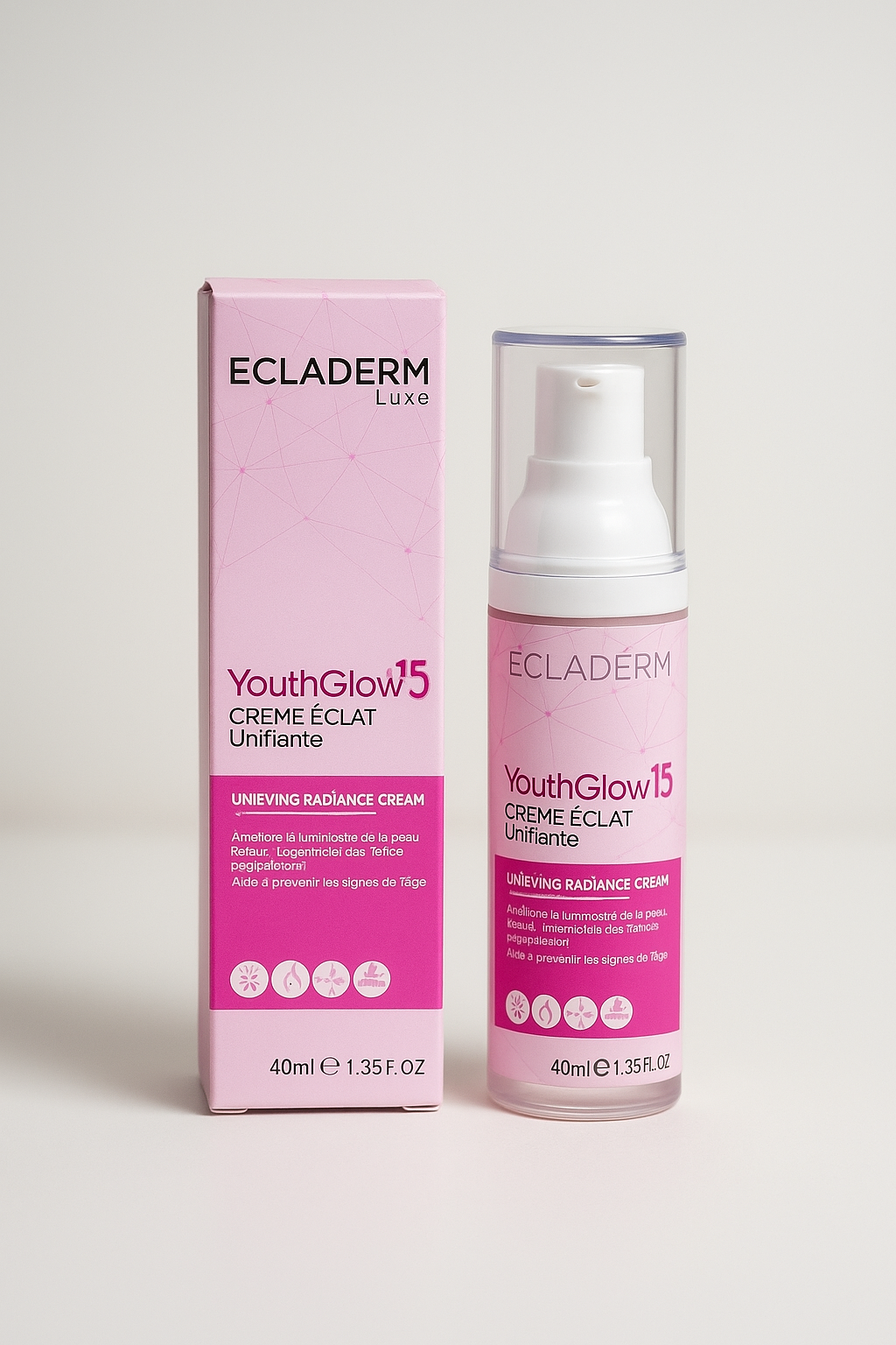 ECLADERM LUXE YOUTH GLOW CREME ECLAT 40ML